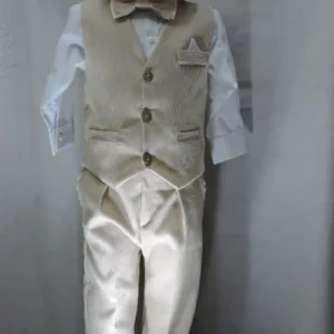 Conjunto Formal de Chaleco Efraín para Niño-Pana