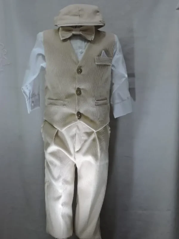 Conjunto Formal de Chaleco Efraín para Niño-Pana
