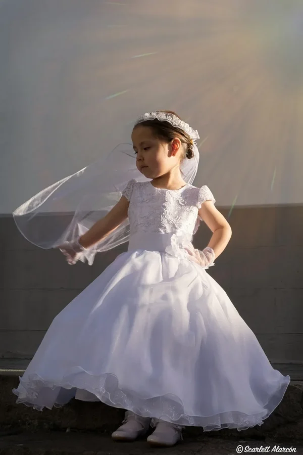 Vestido de Bautizo Diana para Niña – Conjunto Completo