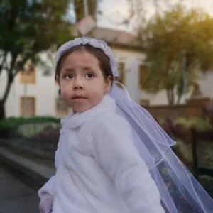 Abrigo de felpa Raquel para niña